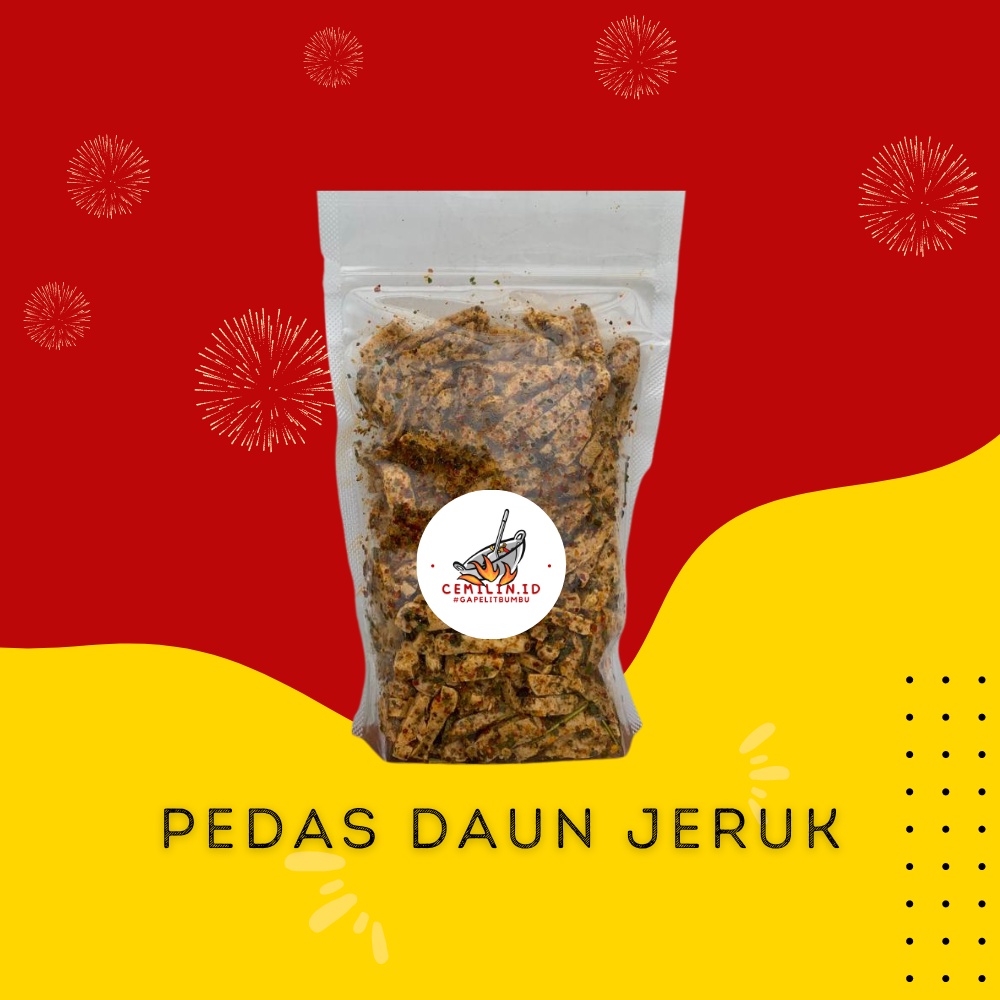 

BASRENG 250 gr CRUNCHY KRENYES VIRAL PEDAS DAUN JERUK