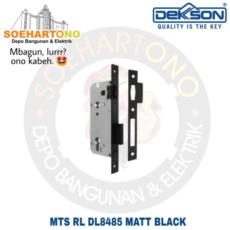 Dekkson MTS RL DL8485 MATT BLACK