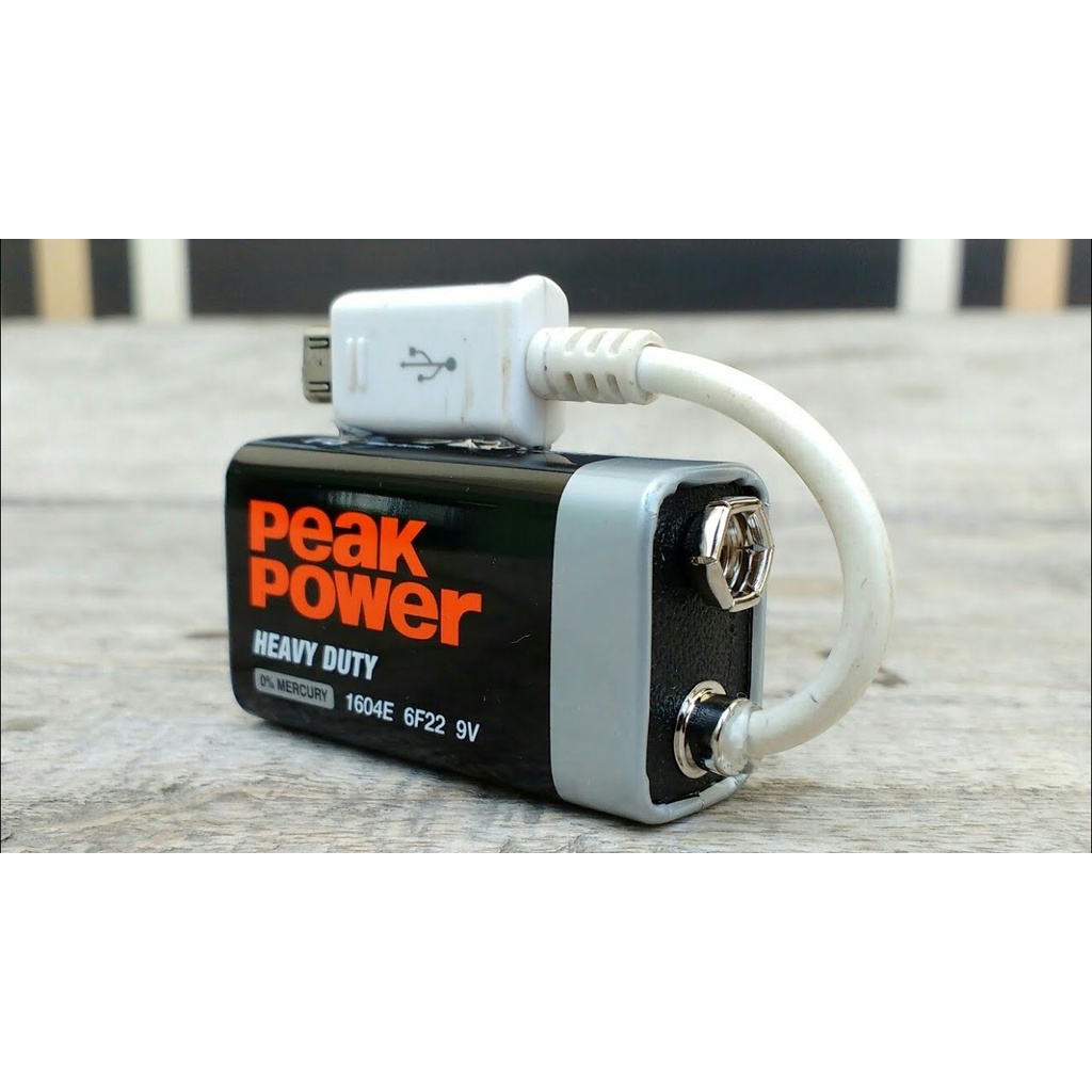 Baterai Kotak 9V Peak Power 1604E 6F22(2pic)