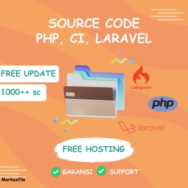 Kumpulan Source Code PHP CI LARAVEL Sistem Informasi Lengkap Dengan Database Free Hosting
