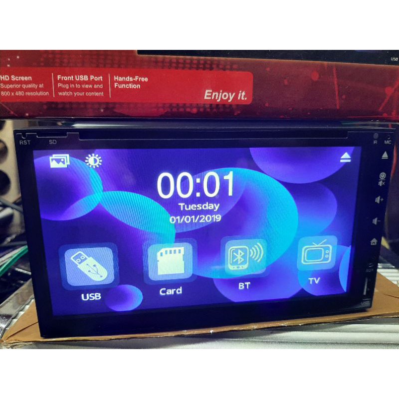 Double Din DHD 1076 7 inchi DVD/Tv/Bt/Autolink