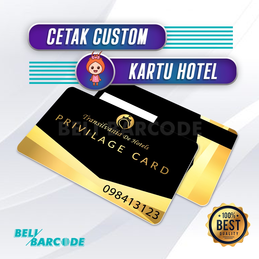 CETAK KARTU PREPRINTED RFID UNTUK KARTU HOTEL