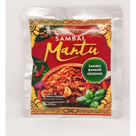 

Sambal Bawang Mantu Saset Praktis Original 10 gr