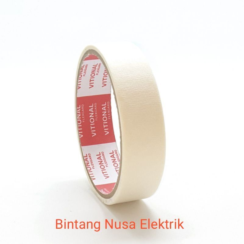 Vitional Isolasi Kertas/ Solasi Kertas/ Plakband Kertas/ Lakban Kertas/ Pita Perekat Kertas/ Masking Tape/ Duct Masking Tape/ Washi Tape/ Tali Pita Kertas/ Selotip Kertas