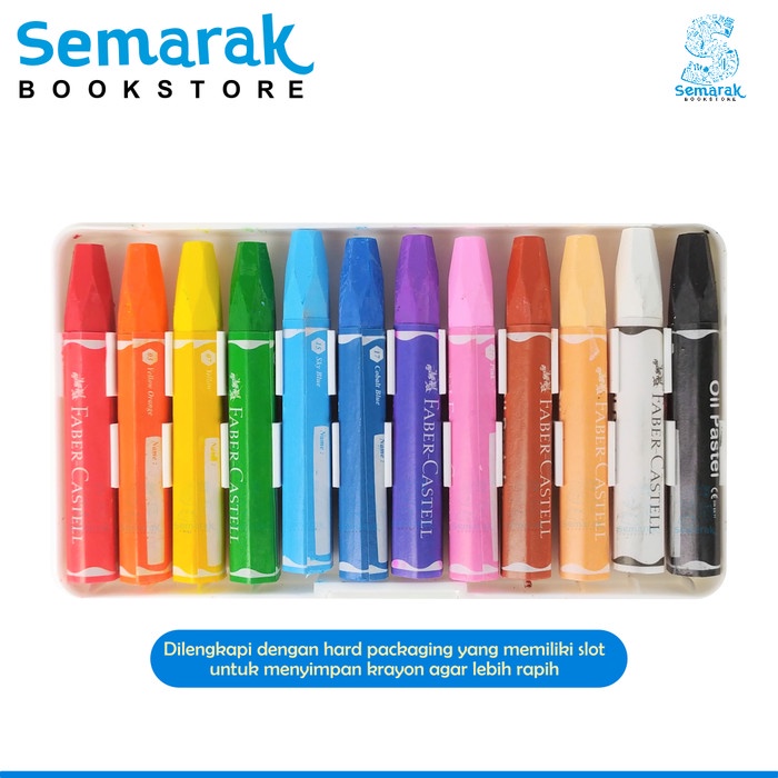 

Mantap Oil Pastel Krayon Aman Bagi Anak Faber Castell Hexagonal -Set 12 Warna Sale!!!
