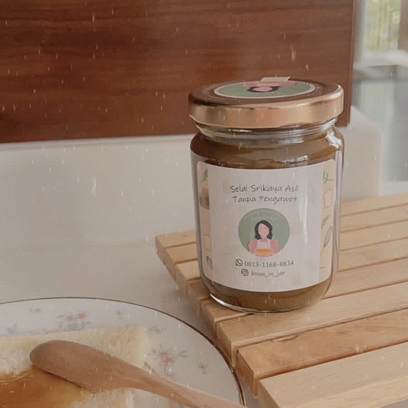 

SELAI SRIKAYA ASLI - SRIKAYA JAM - BOON IN JAR - TANPA BAHAN PENGAWET TANPA BAHAN PEWARNA