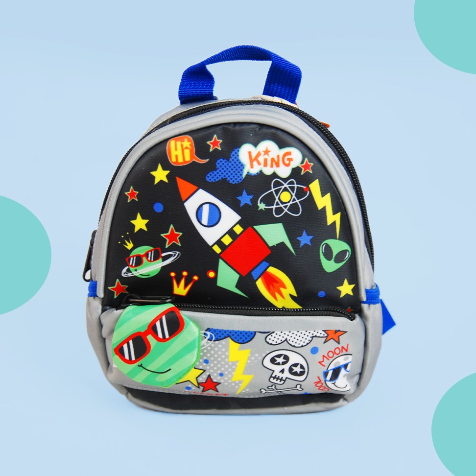 VEST TAS RANSEL ANAK PAUD MINI ROCKET/PANDA/ UNICORN F2141