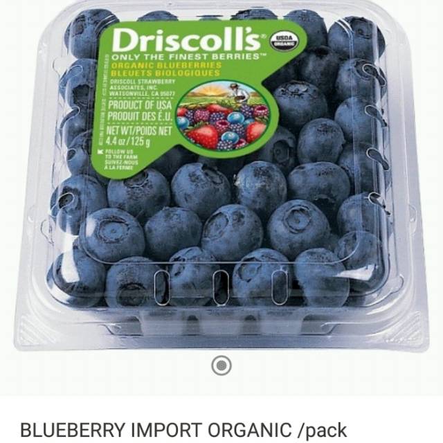 

Blueberry Import Organik/Pack