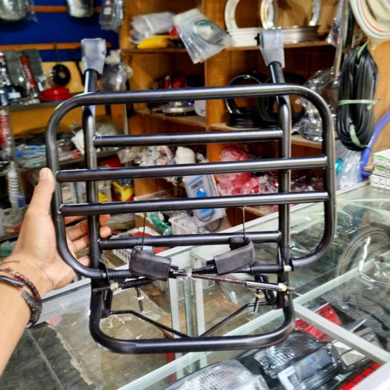 RAK DEPAN FRONTRACK VESPA SUPER SPRINT PX EXCEL BACKRAK RAK VESPA