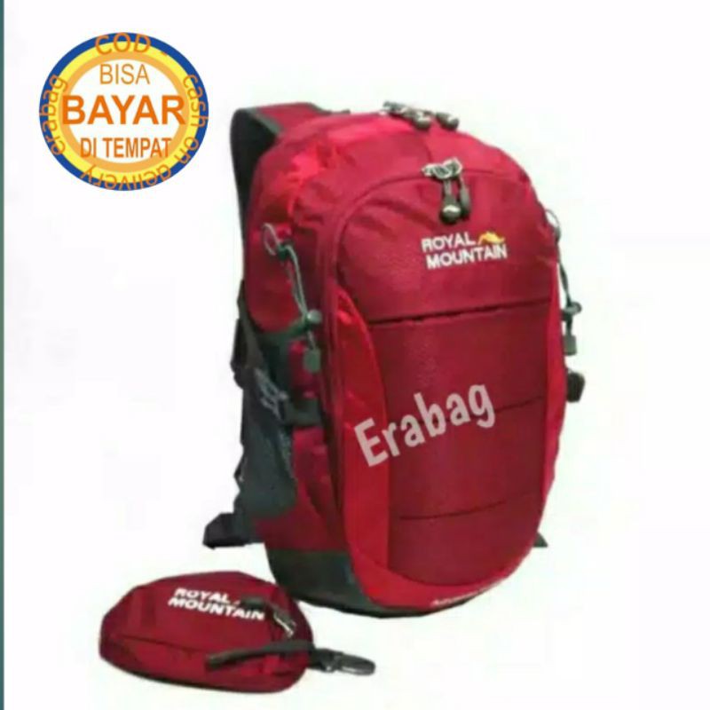 Royal Montain 25L MERAH 0649803 Tas Carriel Tas Camping Tas Hiking