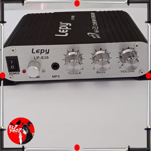 Lepy HiFi Stereo Amplifier Treble Bass Booster