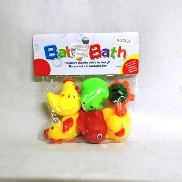 Mainan  Bayi Vinyl Bebek Ayam Kodok Ikan  Karet  6pc Shopee   Mainan  Bayi Vinyl Bebek Ayam Kodok Ikan  Karet  6pc Shopee