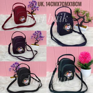 TAS SELEMPANG WANITA IMPORT BOBO 3 RUANG 413#
