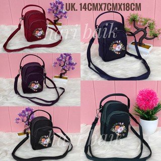 TAS SELEMPANG WANITA IMPORT BOBO 3 RUANG 413#