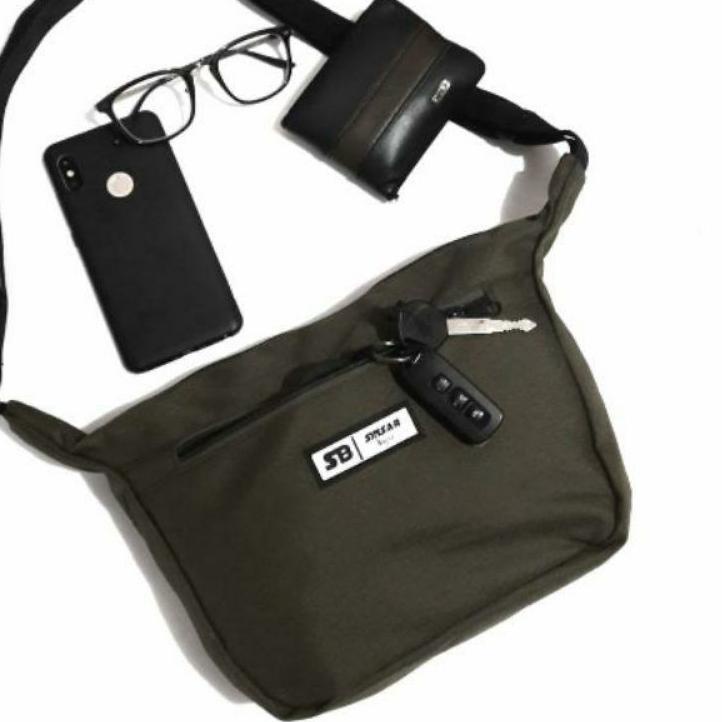 Menarik Slingbag Visval - Tas Selempang Sinsar Premium Tas Pria & Wanita Bahan kodura