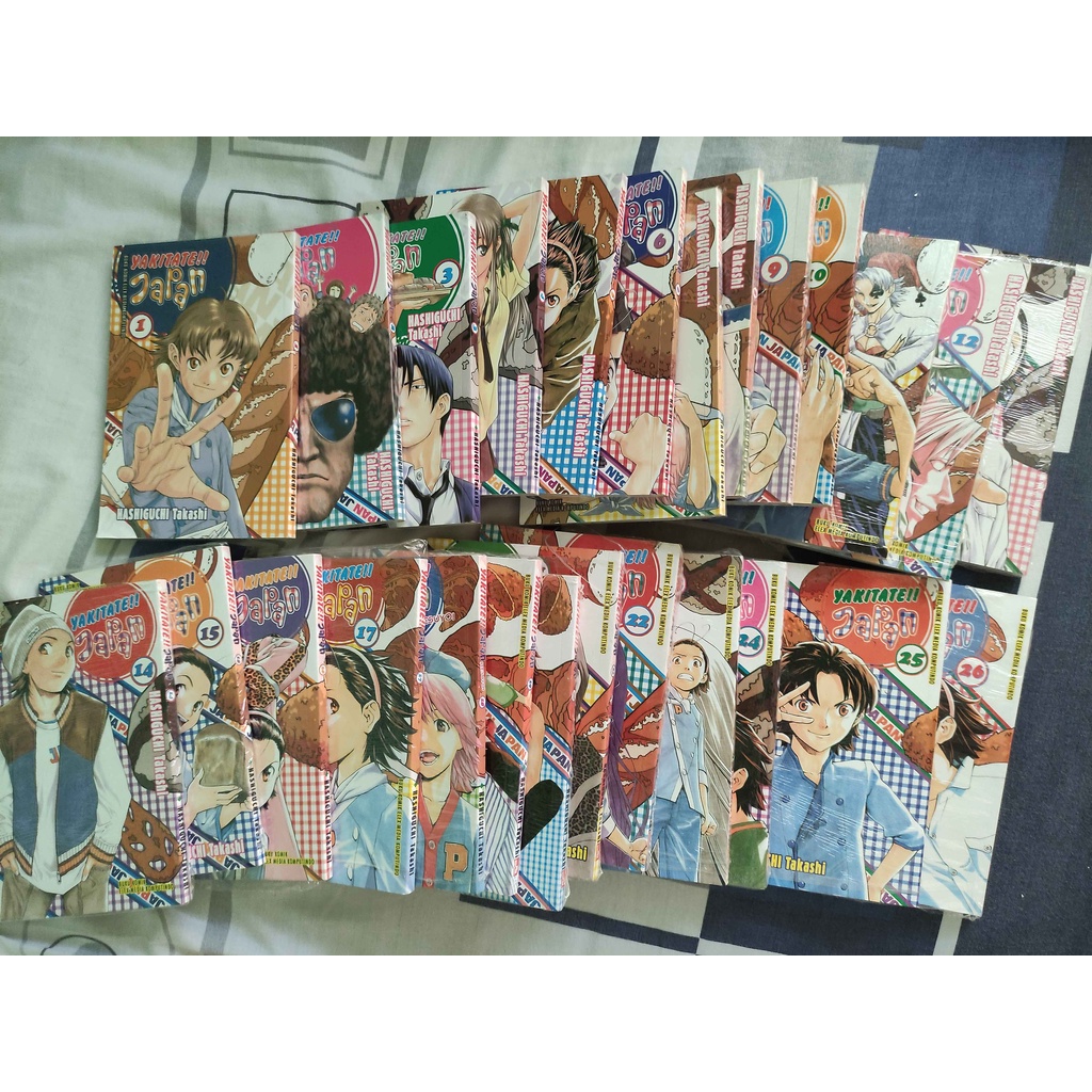 Komik Manga Buku Yakitate Japan Complete Komplit Set