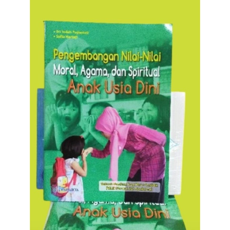 ORI buku pengembangan nilai nilai moral agama dan spiritual pada anak usia dini penerbit Arya duta