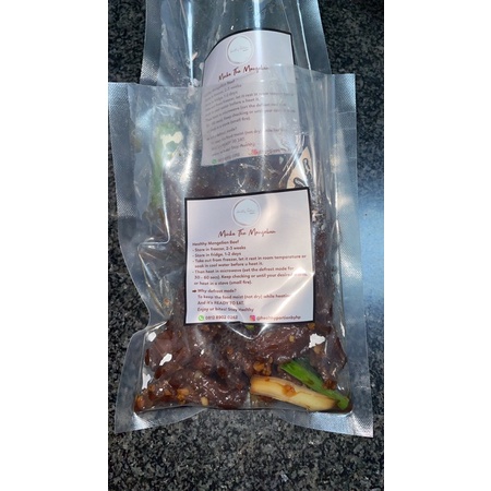 

Frozen pax Minka the mongolian (beef only)