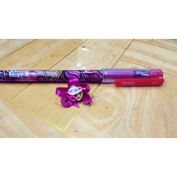 [KODE PT8AI] Pita souvenir kecil bunga B3K pak 144pcs gross merah kuning biru hijau pink coklat kuni