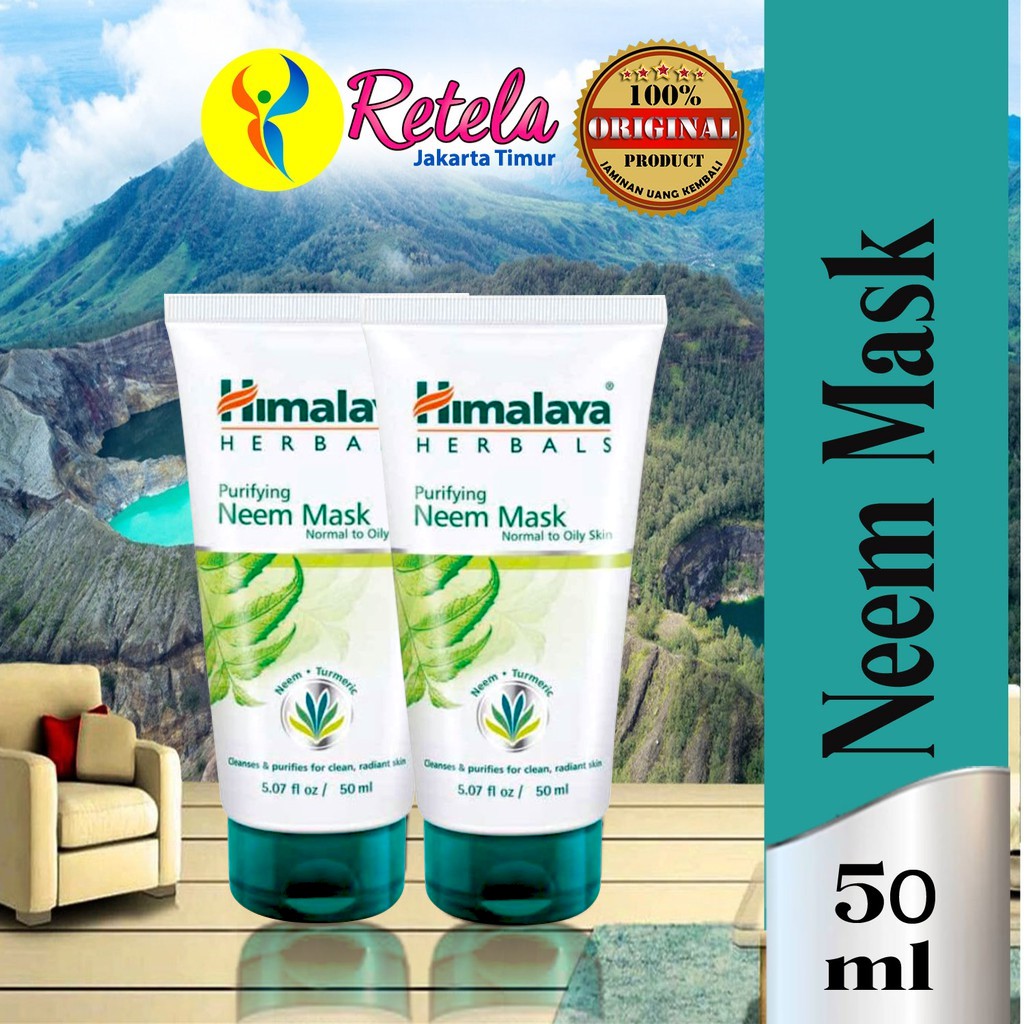 Himalaya Purifying Neem Mask 50ml / Perawatan Wajah / Masker Wajah / Masker Himalaya