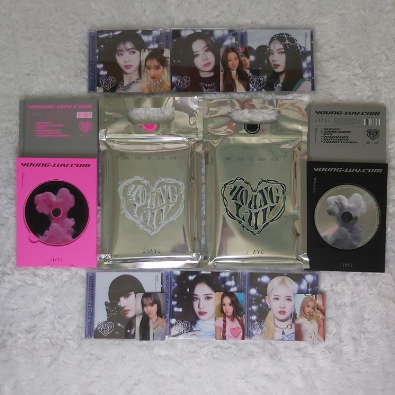Album Only + Poster Stayc Run2U [Young-Luv.com] Young Luv Version YLC Photobook CD Jewel Case Ver. S