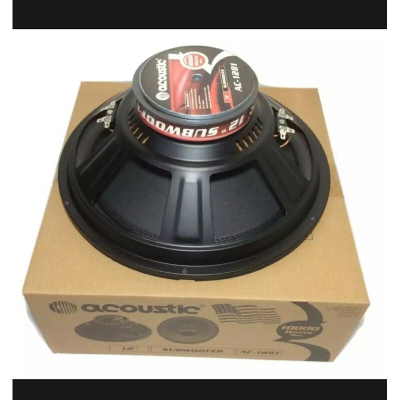 Subwoofer Acoustic AC-1281 12inch double coil