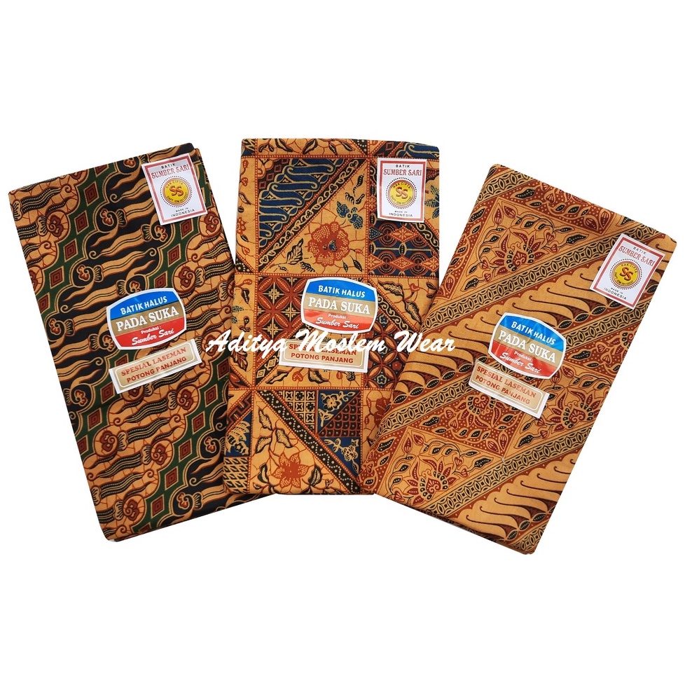 PAKET USAHA ISI 4 PCS KAIN BATIK CAP PADASUKA SAMPING KEBAT KAIN PANJANG BATIK MURAH