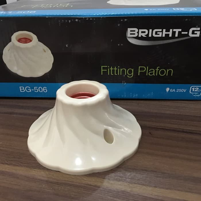 Fiting Plafon HIas Fitting Tempel Bright-G BG506 Cream Krem