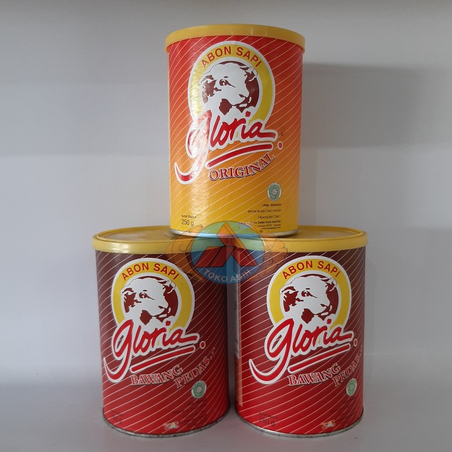 

Abon Sapi Gloria 250gr / Original / Pedas