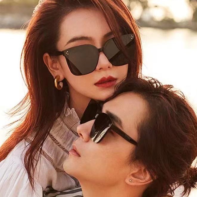 Kacamata Wanita Pria  Anti Radiasi UV Fashion Sunglasses Eyewear Kacamata Andin