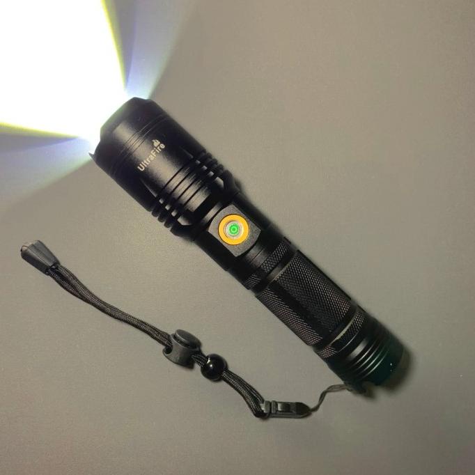 Senter LED XHP 70 ultrafire Cree Compact baterai 26650 rechargeable