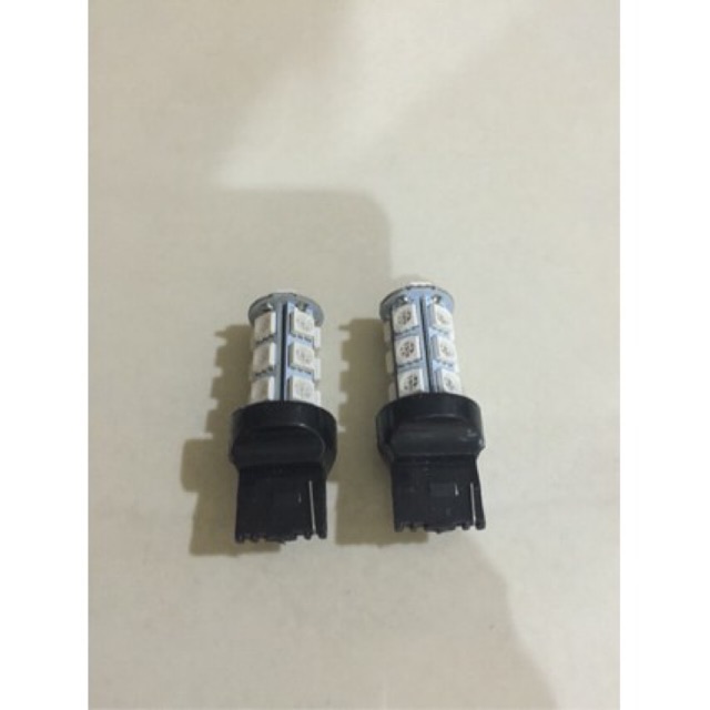 12VOLT - LED T20 KAKI 1 UNTUK SEIN / LAMPU MUNDUR (PUTIH, BIRU, HIJAU, KUNING, PINK, ICEBLUE)