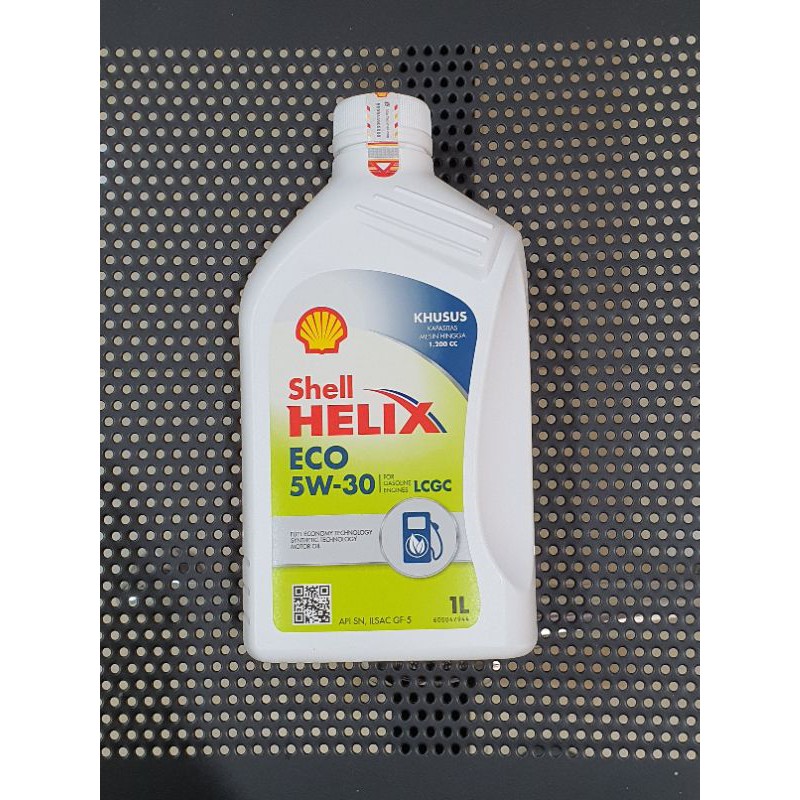 Oli Mobil Shell Helix Eco 5W-30 1 Liter Original