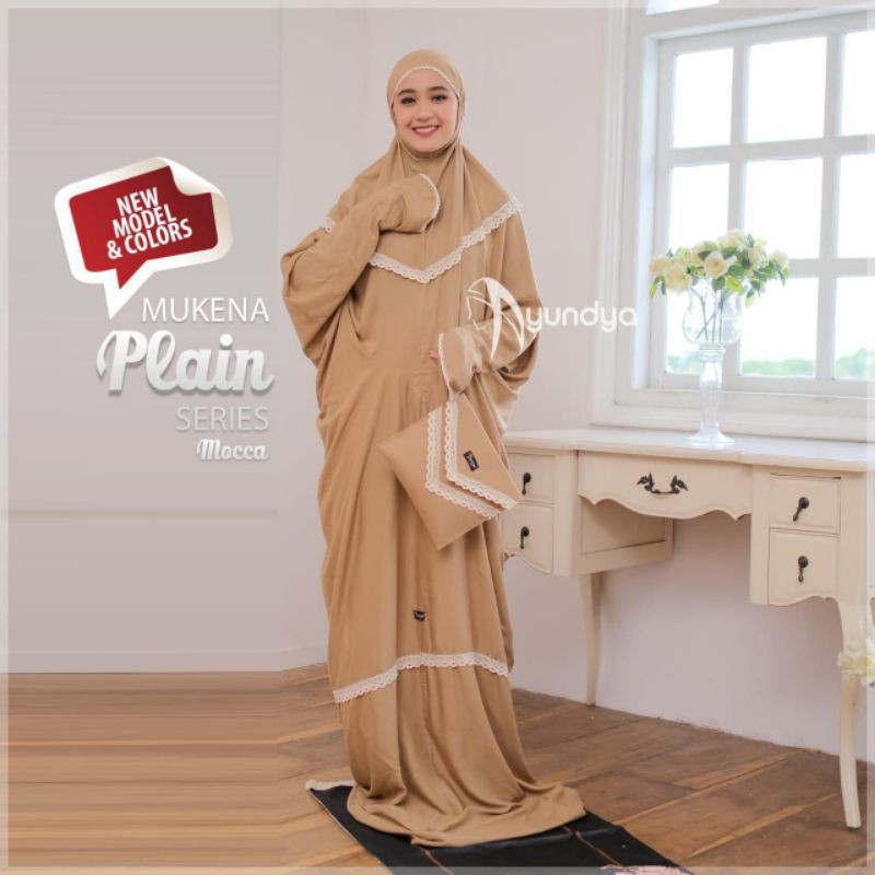 MUKENA PLAIN TERUSAN BY AYUNDYA
