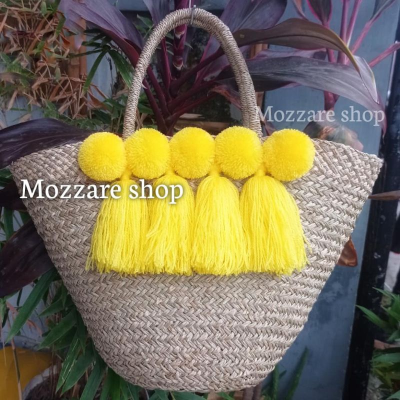 tas anyaman mendong handmade bali tas rotan bali murah