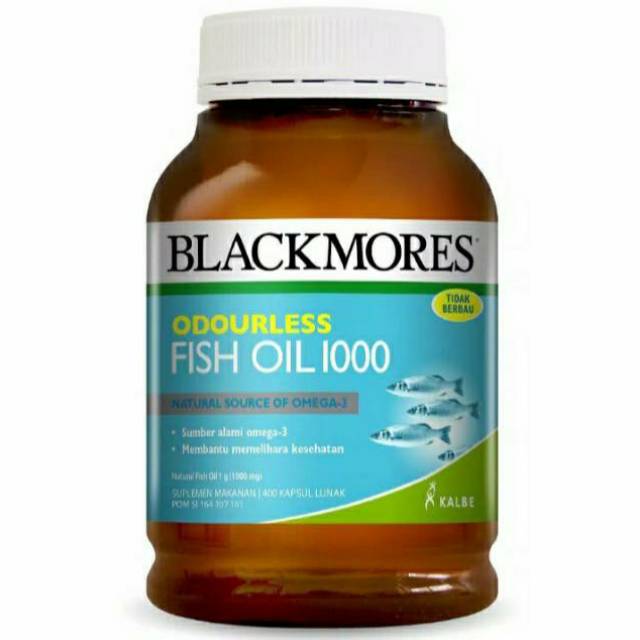 FISH OIL 1000mg ISI 400kapsul BLACKMORES