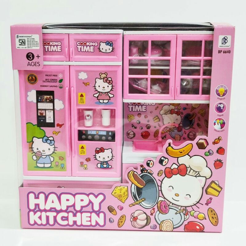 ( BISA COD ) Mainan Masak Masakan Dapur Happy Kitchen / Hello Kitty / LOL