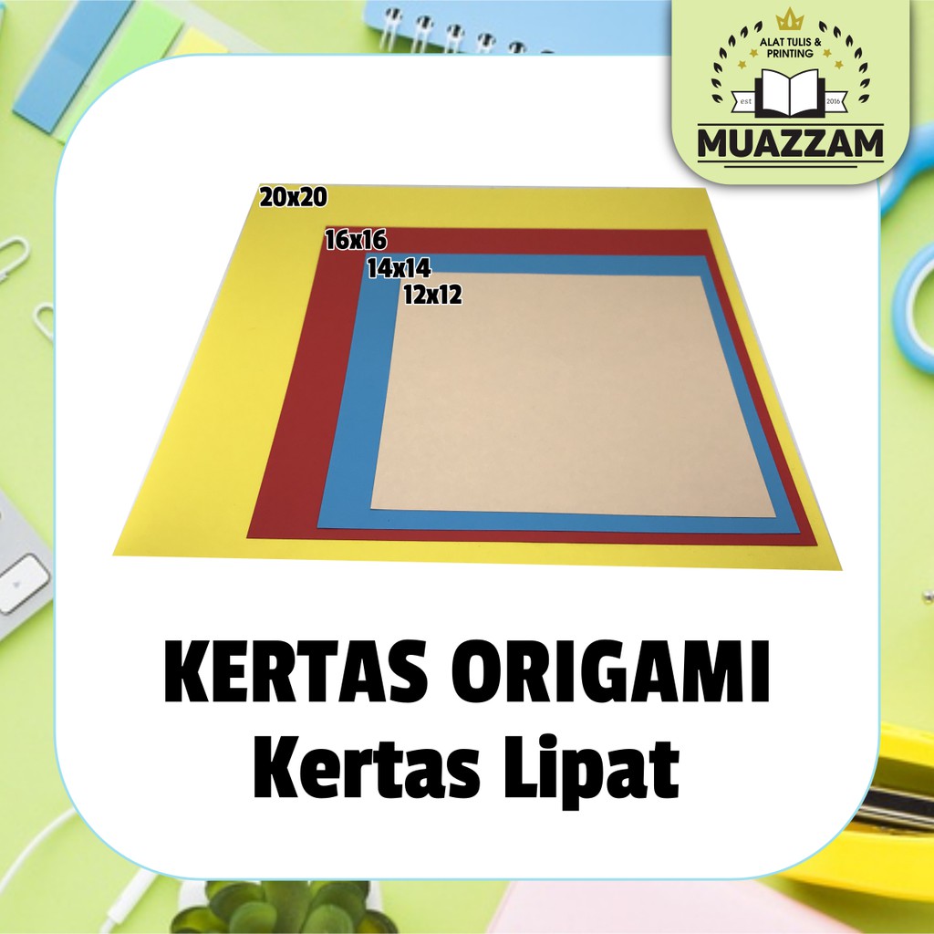 

Kertas Origami Warna / Kertas Lipat