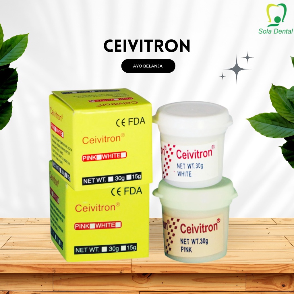 Cavitron/Ceivitron White/Ceivitron Pink/Tambalan gigi/Komposit Sementara/Temporary