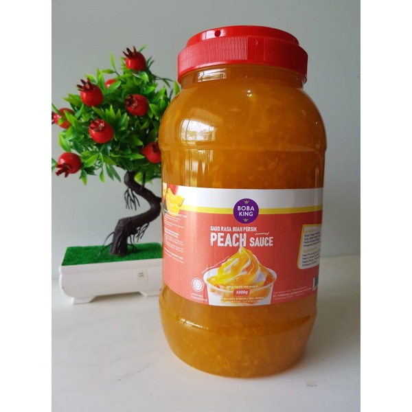 

Bobba King Peach Jam/Selai Peach