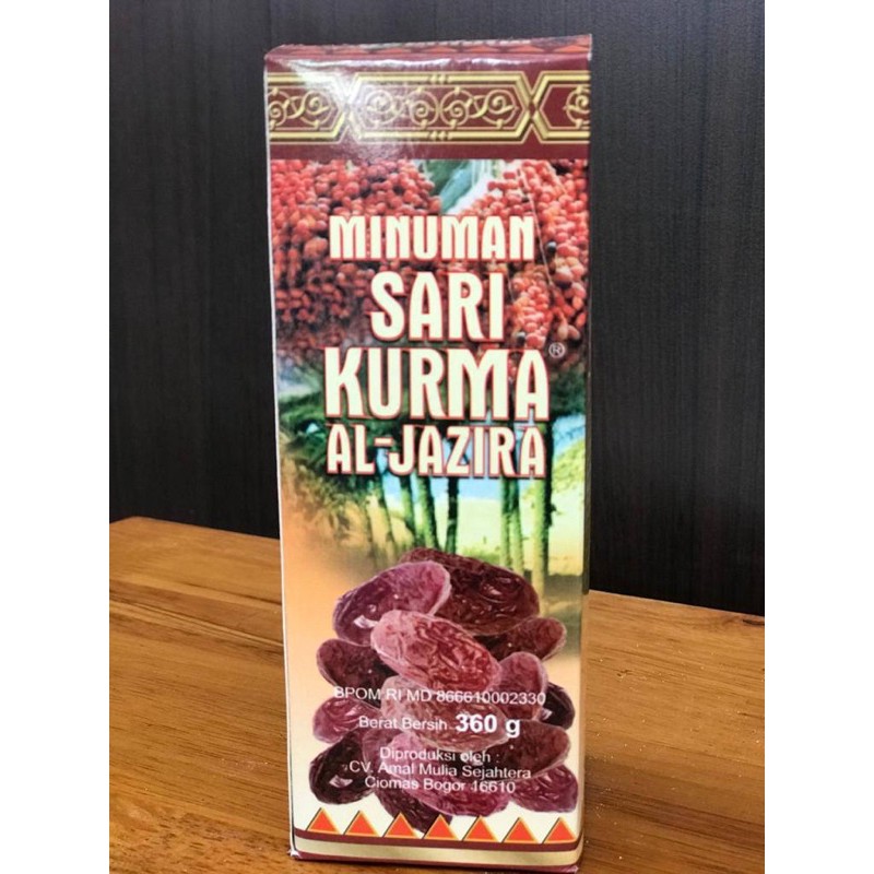 

Minuman Sari Kurma Al-Jazirs 360gr Original