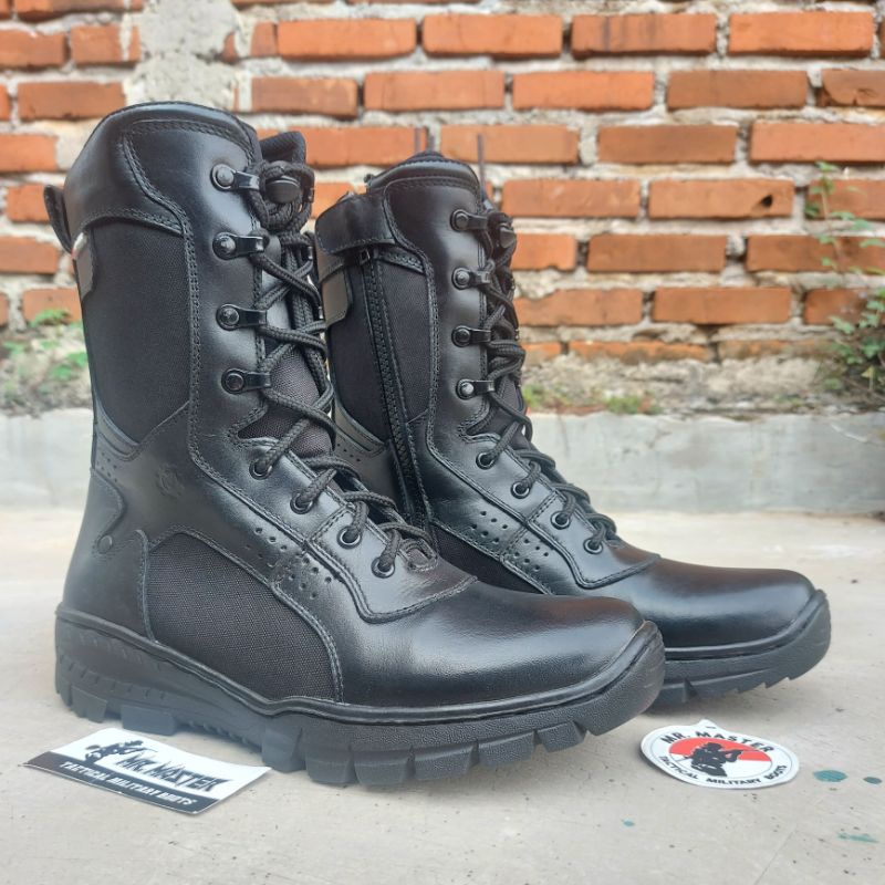 SEPATU PDL MODEL TERBARU BAHAN KULIT SAPI ASLI MERK MR.MASTER SEPATU PDL DINAS LAPANGAN TNI POLRI SECURITY SATPAM PRIA DAN WANITA