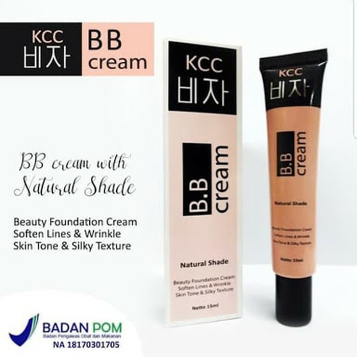 KCC BB CREAM BPOM NATURAL SHADE BEST SELLER