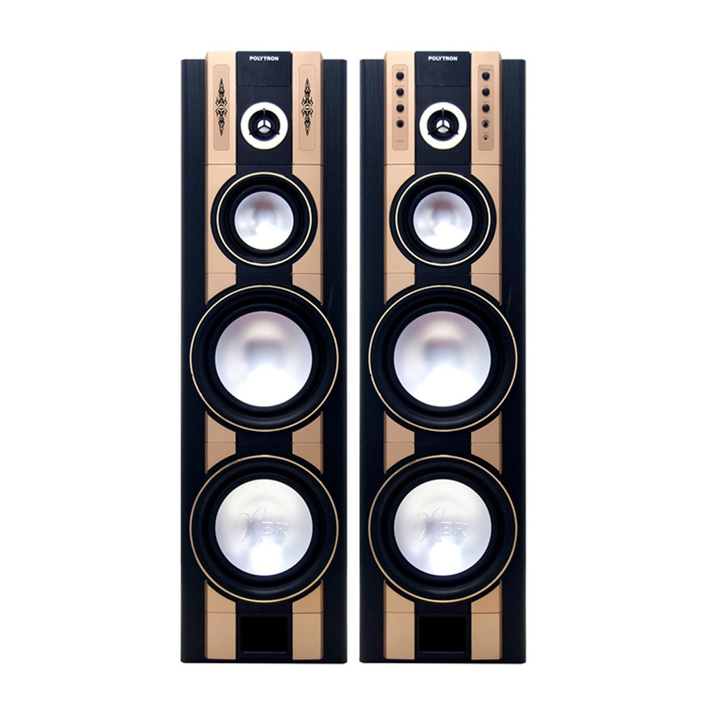 POLYTRON PAS 69 GA / GOLD EMAS / ACTIVE AKTIF SPEAKER + USB + BLUETOOTH / PAS69GA