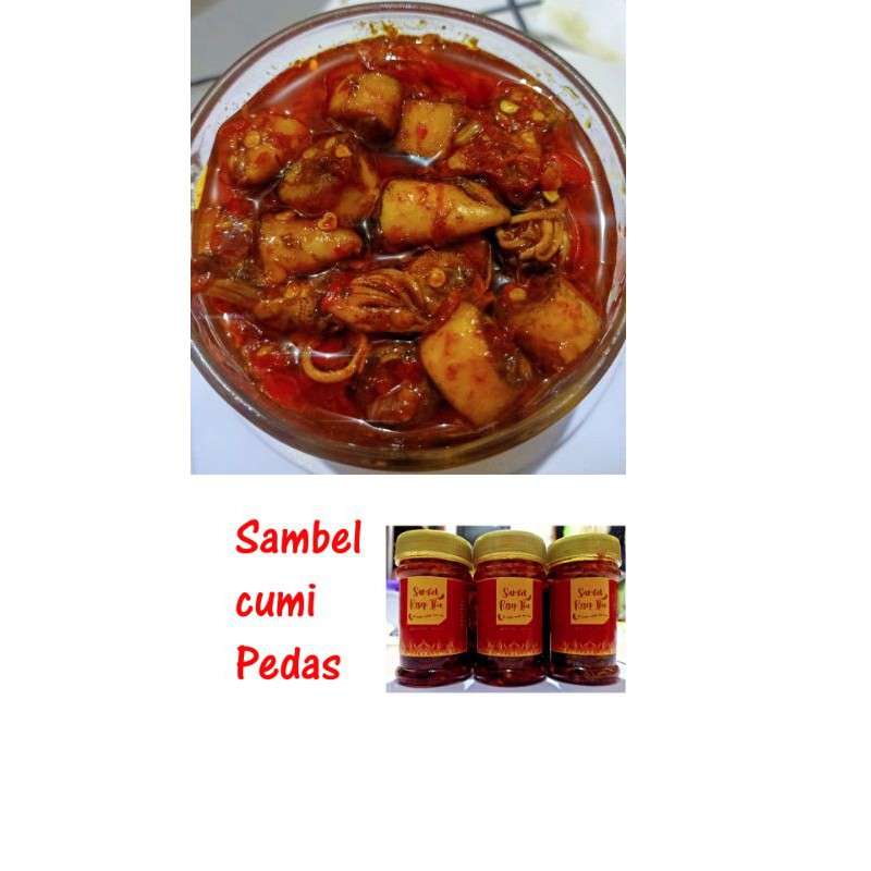 

Sambel Cumi 210gr / Sambel Cumi Pedas / Sambel Cumi Homemade / Sambel HomeMade