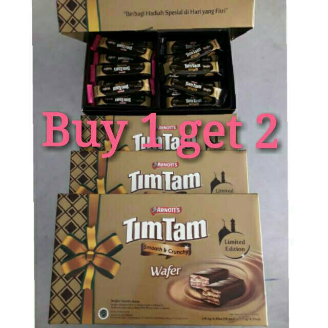 Timtam paket edisi lebaran | Timtam chocolate | Timtam limited edition | Coklat Timtam |Timtam wafer
