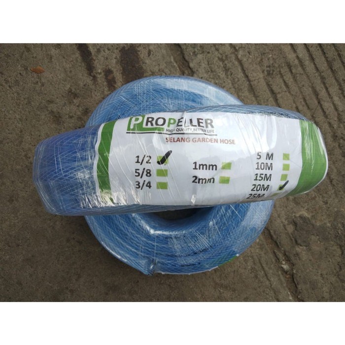 Selang Air Benang propeller 1.2 inch x 20Meter - Selang Air Taman