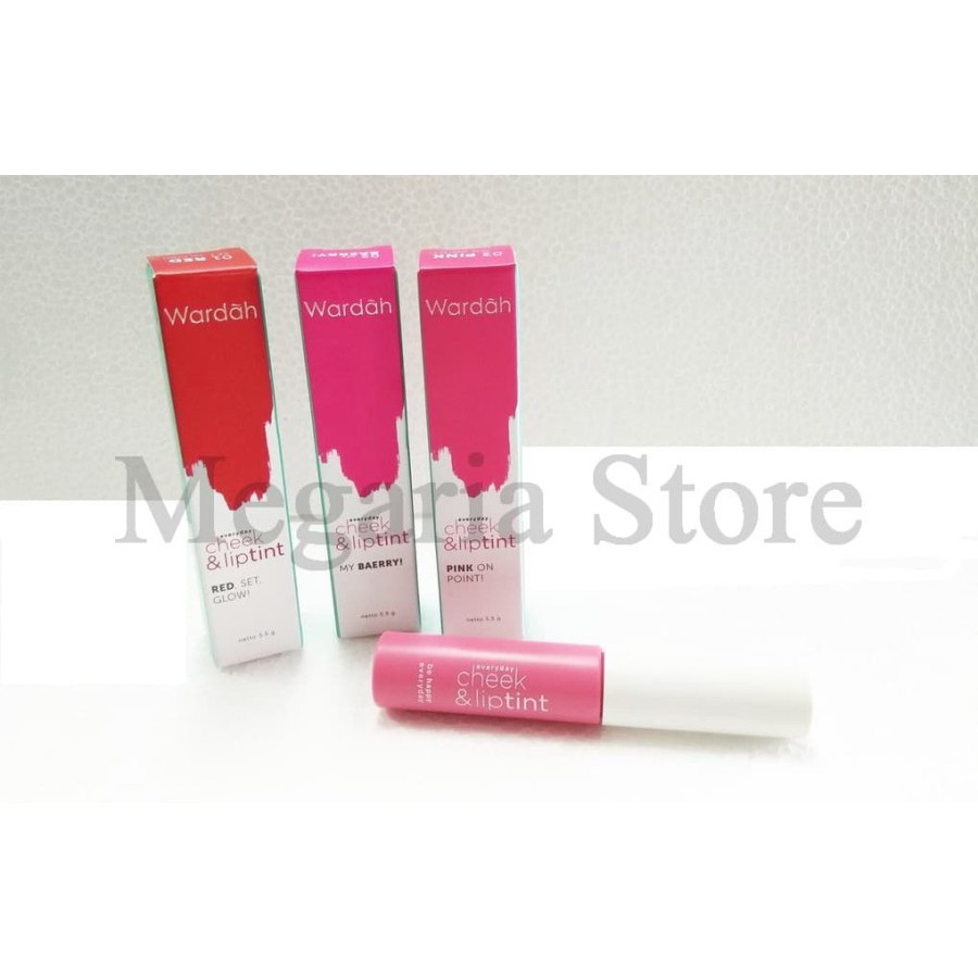 Wardah Cheek & LipTint Lipstick