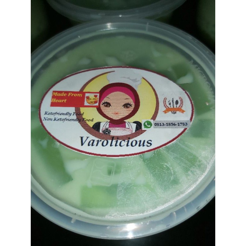 

Es Cendol Pandan Shirataki Low Carb High Fib/Es Cendol Pandan Keto