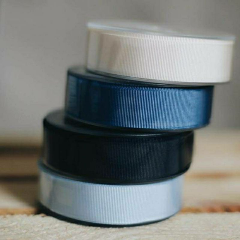 

Label pita grossgrain custome lebar 1,5 cm